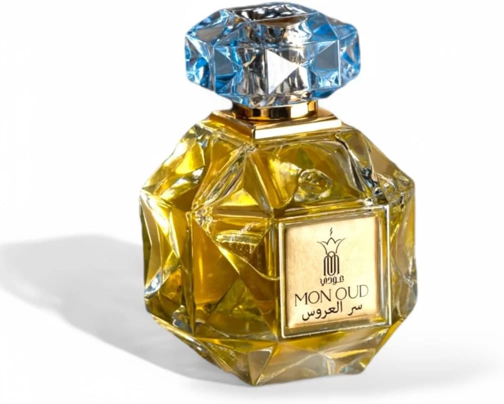 ادکلن زنانه Mon Oud Bride Secret Oud | ادو پرفیوم 100 میلی لیتر | ماندگاری طولانی | عطر زنانه با کیفیت عالی | غلظت بالا | بطری شیشه ای بی نقص