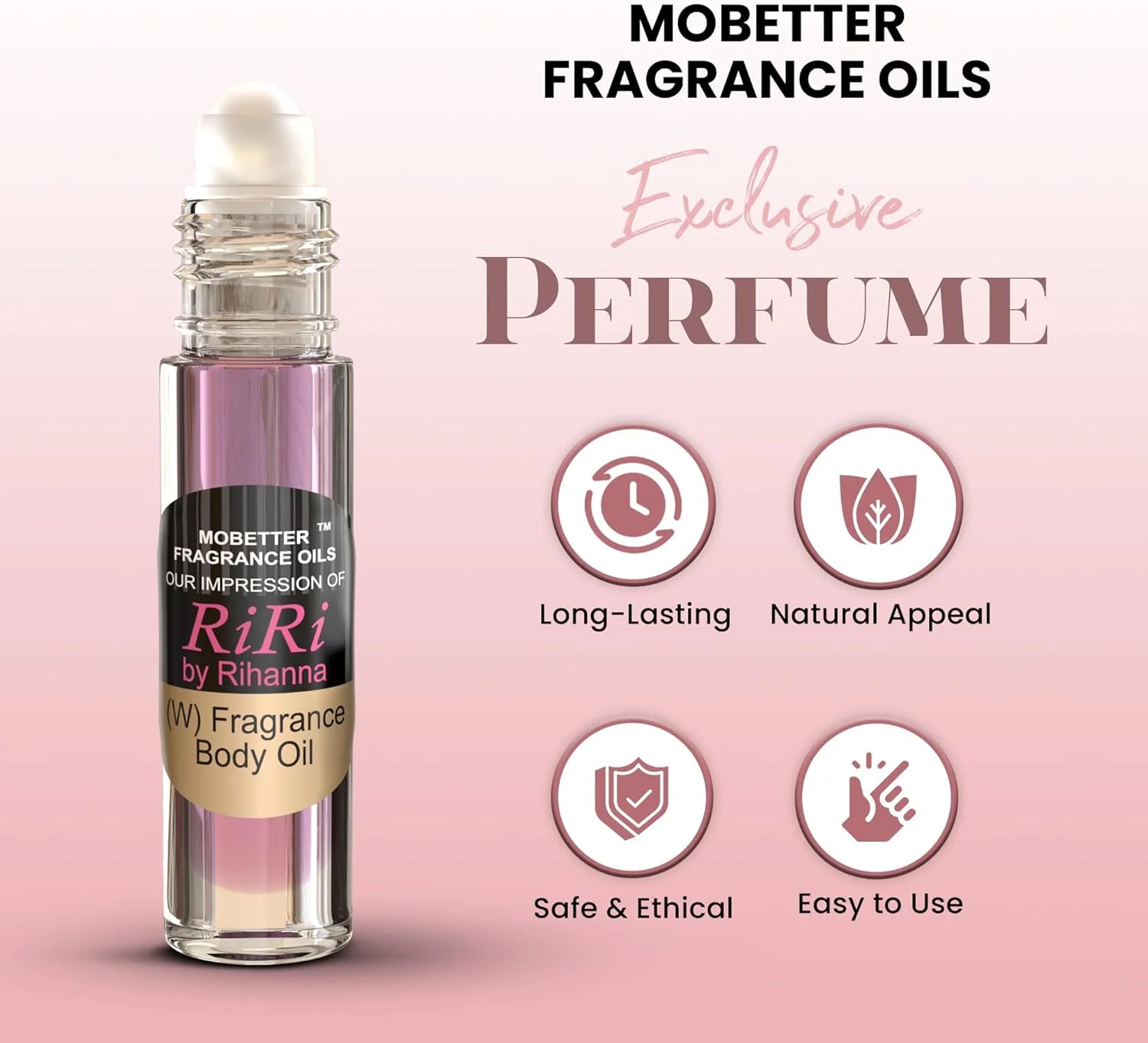 روغن بدن معطر زنانه با رایحه RiRi (W) از MOBETTER FRAGRANCE OILS روغن بدن معطر زنانه با رایحه RiRi (W) از MOBETTER FRAGRANCE OILS