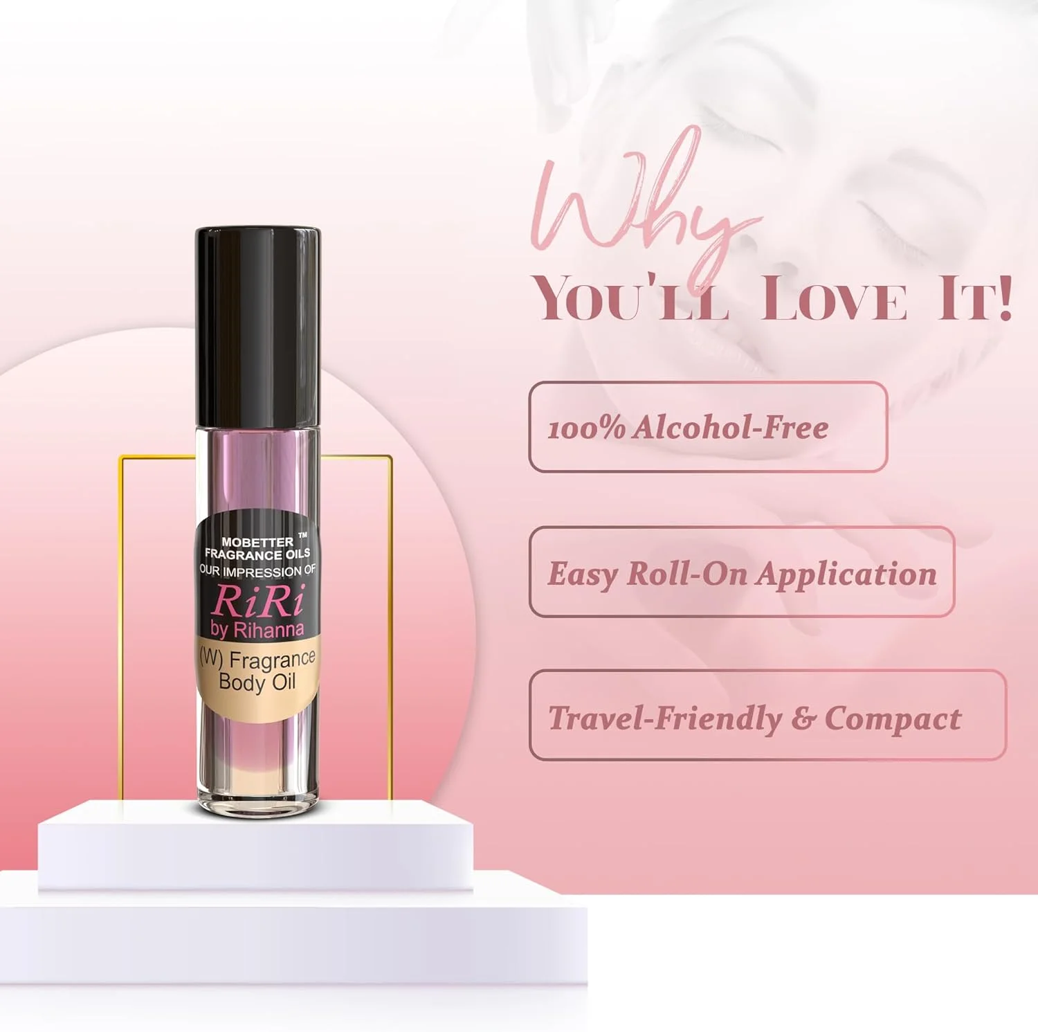روغن بدن معطر زنانه با رایحه RiRi (W) از MOBETTER FRAGRANCE OILS روغن بدن معطر زنانه با رایحه RiRi (W) از MOBETTER FRAGRANCE OILS