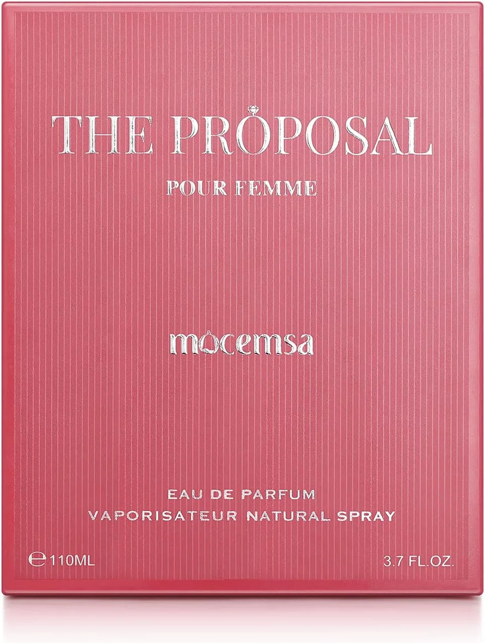 ادو پرفیوم زنانه Mocemsa The Proposal با ماندگاری طولانی، عطر لوکس EDP، حجم 110 میلی لیتر ادو پرفیوم زنانه Mocemsa The Proposal با ماندگاری طولانی، عطر لوکس EDP، حجم 110 میلی لیتر