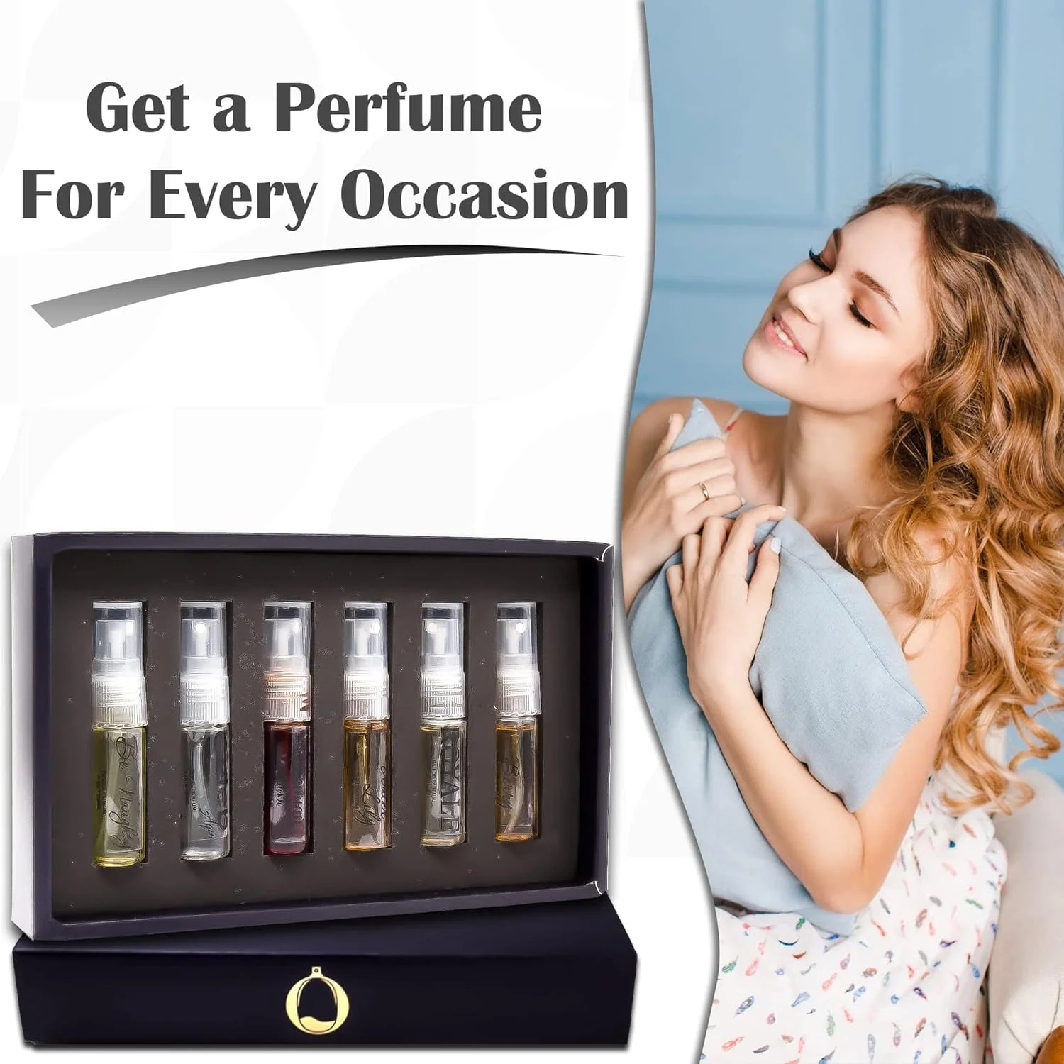 ست هدیه تستی عطر زنانه MOCEMSA، بسته 6 عددی، عطر جیبی ادو پرفیوم با ماندگاری طولانی، 36 میلی لیتر ست هدیه تستی عطر زنانه MOCEMSA، بسته 6 عددی، عطر جیبی ادو پرفیوم با ماندگاری طولانی، 36 میلی لیتر