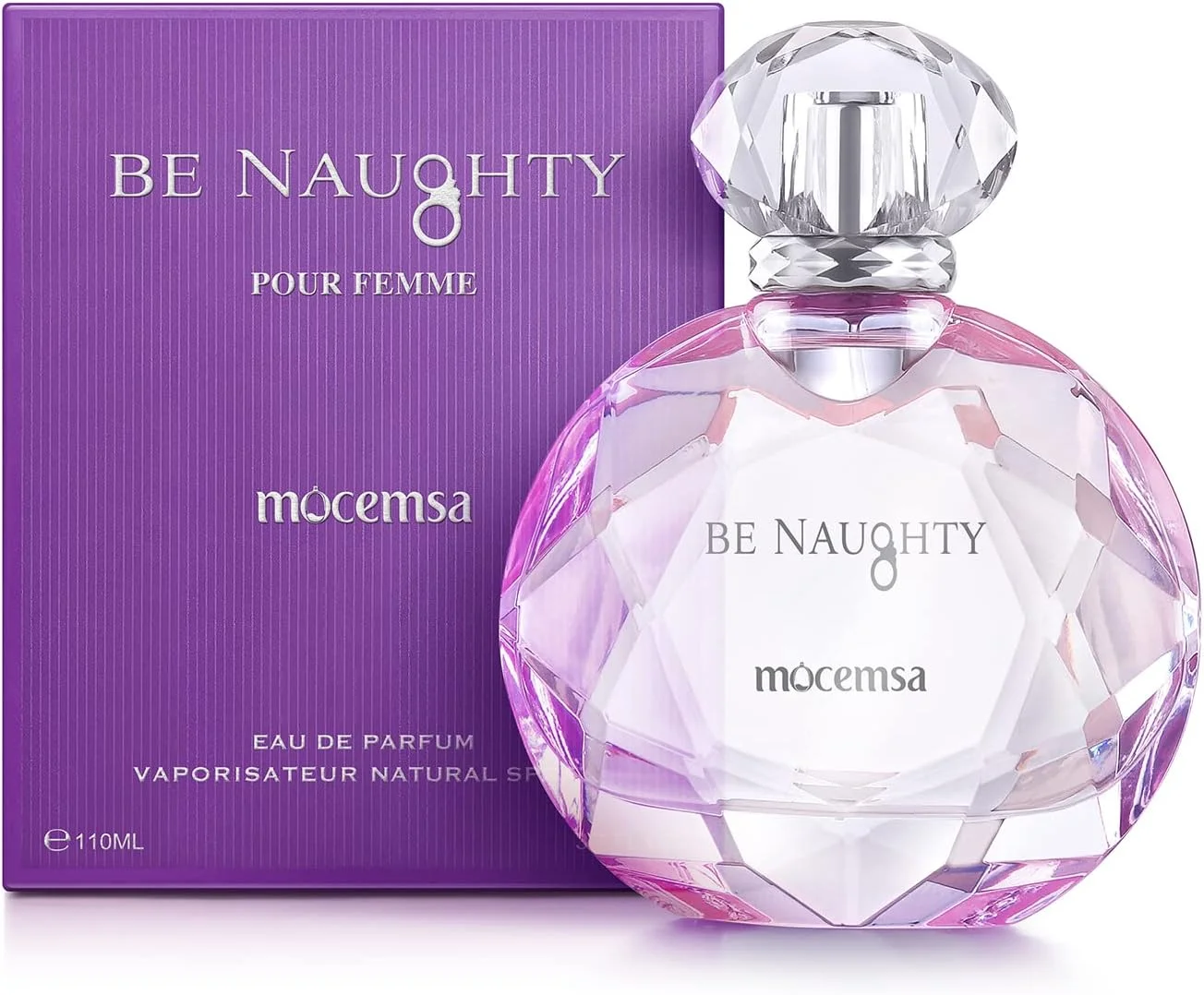 ادو پرفیوم زنانه Mocemsa Be Naughty با ماندگاری طولانی، عطر لوکس EDP، حجم 110 میلی لیتر ادو پرفیوم زنانه Mocemsa Be Naughty با ماندگاری طولانی، عطر لوکس EDP، حجم 110 میلی لیتر