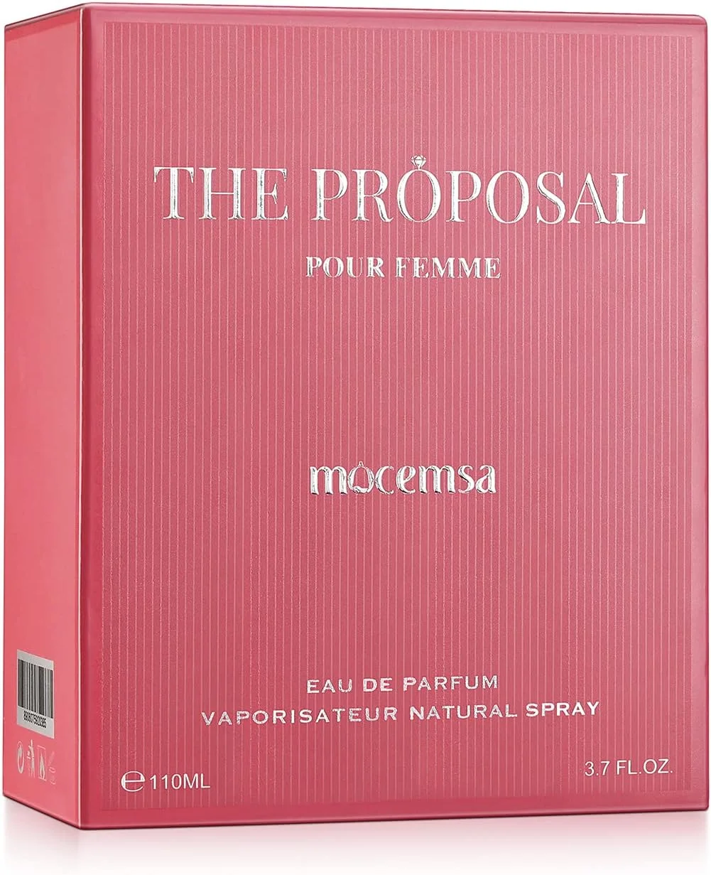 ادو پرفیوم زنانه Mocemsa The Proposal با ماندگاری طولانی، عطر لوکس EDP، حجم 110 میلی لیتر ادو پرفیوم زنانه Mocemsa The Proposal با ماندگاری طولانی، عطر لوکس EDP، حجم 110 میلی لیتر
