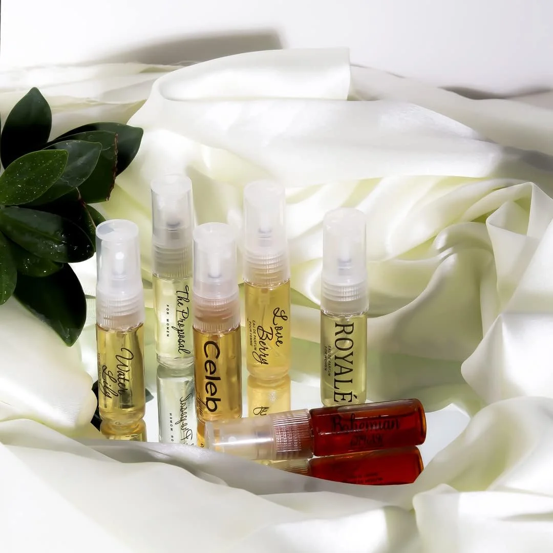 ست هدیه تستی عطر زنانه MOCEMSA، بسته 6 عددی، عطر جیبی ادو پرفیوم با ماندگاری طولانی، 36 میلی لیتر ست هدیه تستی عطر زنانه MOCEMSA، بسته 6 عددی، عطر جیبی ادو پرفیوم با ماندگاری طولانی، 36 میلی لیتر