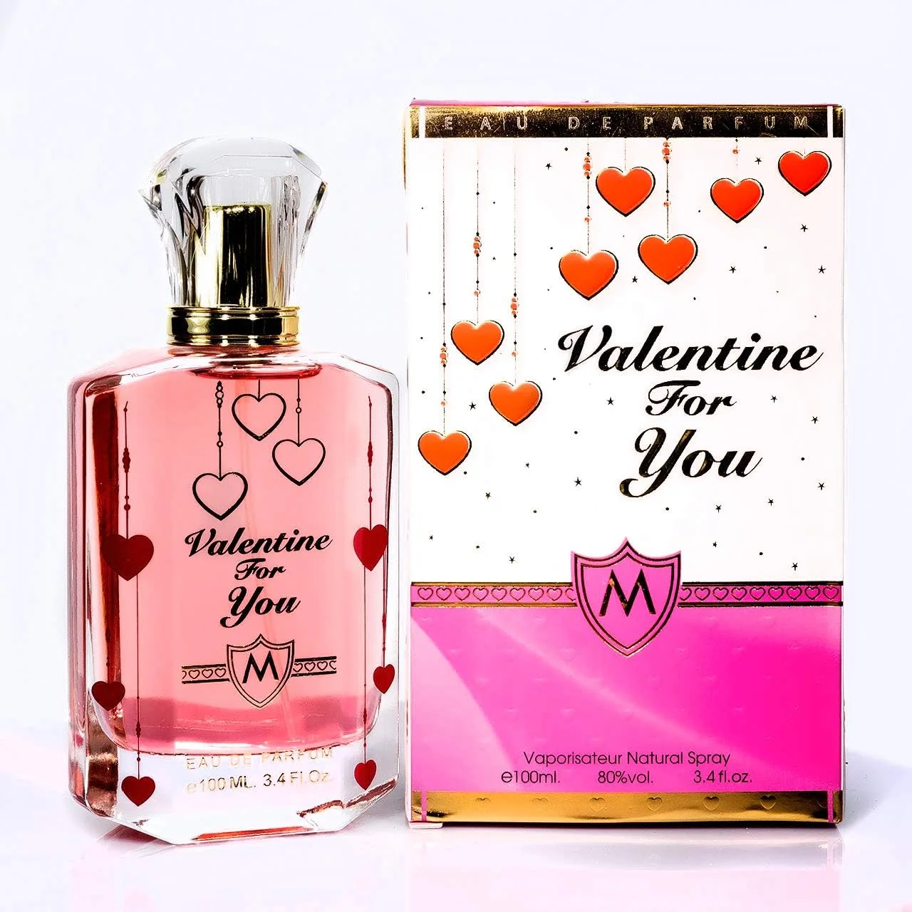 ادو پرفیوم زنانه MM Perfume مدل Valentine For You حجم 100 میلی لیتر ادو پرفیوم زنانه MM Perfume مدل Valentine For You حجم 100 میلی لیتر