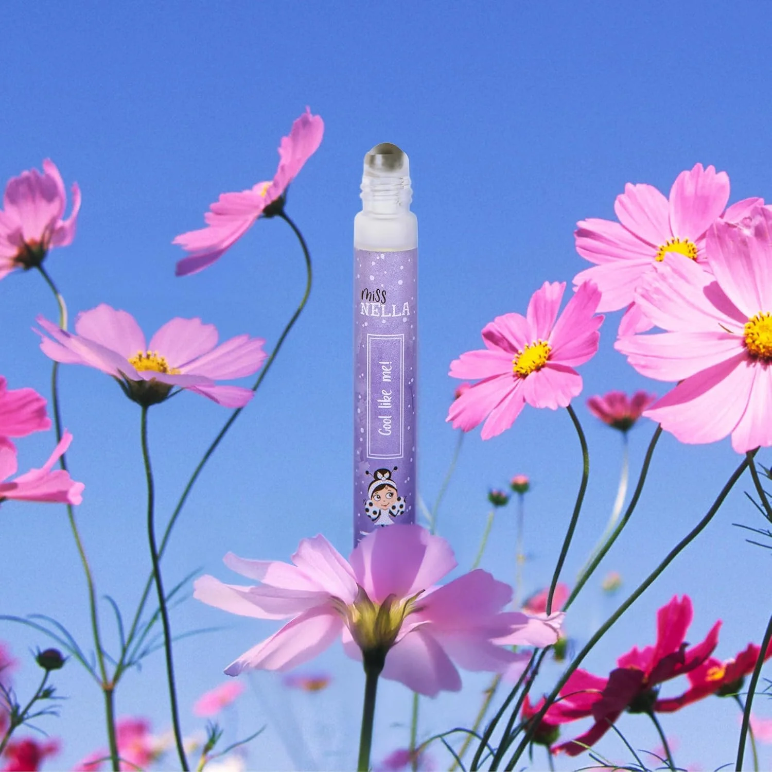 عطر رولی کودکانه میس نلا مدل Cool Like Me با رایحه ای تازه، ایمن و طبیعی، روغن عطر پسرانه و دخترانه با اپلیکاتور رولی، 10 میلی لیتر عطر رولی کودکانه میس نلا مدل Cool Like Me با رایحه ای تازه، ایمن و طبیعی، روغن عطر پسرانه و دخترانه با اپلیکاتور رولی، 10 میلی لیتر