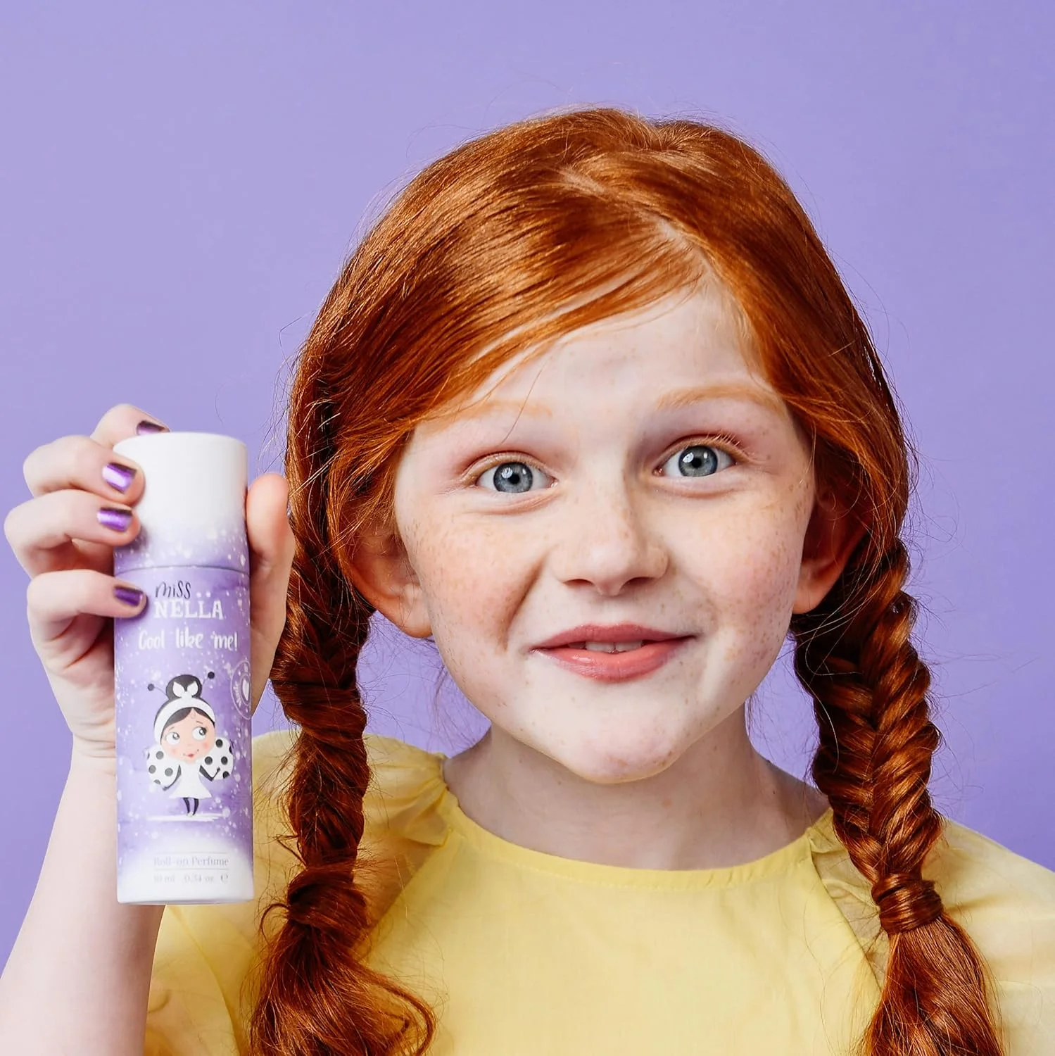 عطر رولی کودکانه میس نلا مدل Cool Like Me با رایحه ای تازه، ایمن و طبیعی، روغن عطر پسرانه و دخترانه با اپلیکاتور رولی، 10 میلی لیتر عطر رولی کودکانه میس نلا مدل Cool Like Me با رایحه ای تازه، ایمن و طبیعی، روغن عطر پسرانه و دخترانه با اپلیکاتور رولی، 10 میلی لیتر