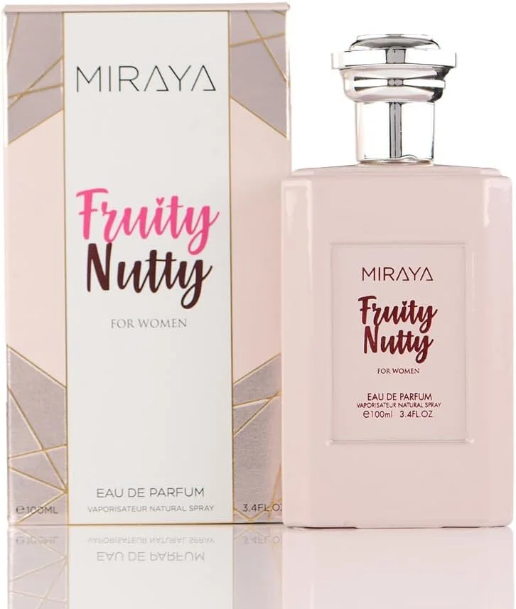 عطر زنانه میرایا با رایحه میوه ای و آجیلی - 100 میلی لیتر