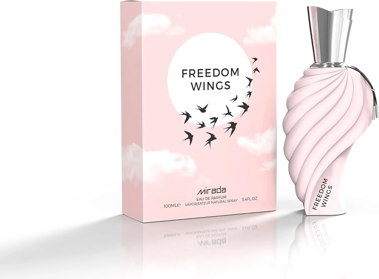 ادو پرفیوم زنانه میرادا مدل Freedom Wings حجم 100 میل