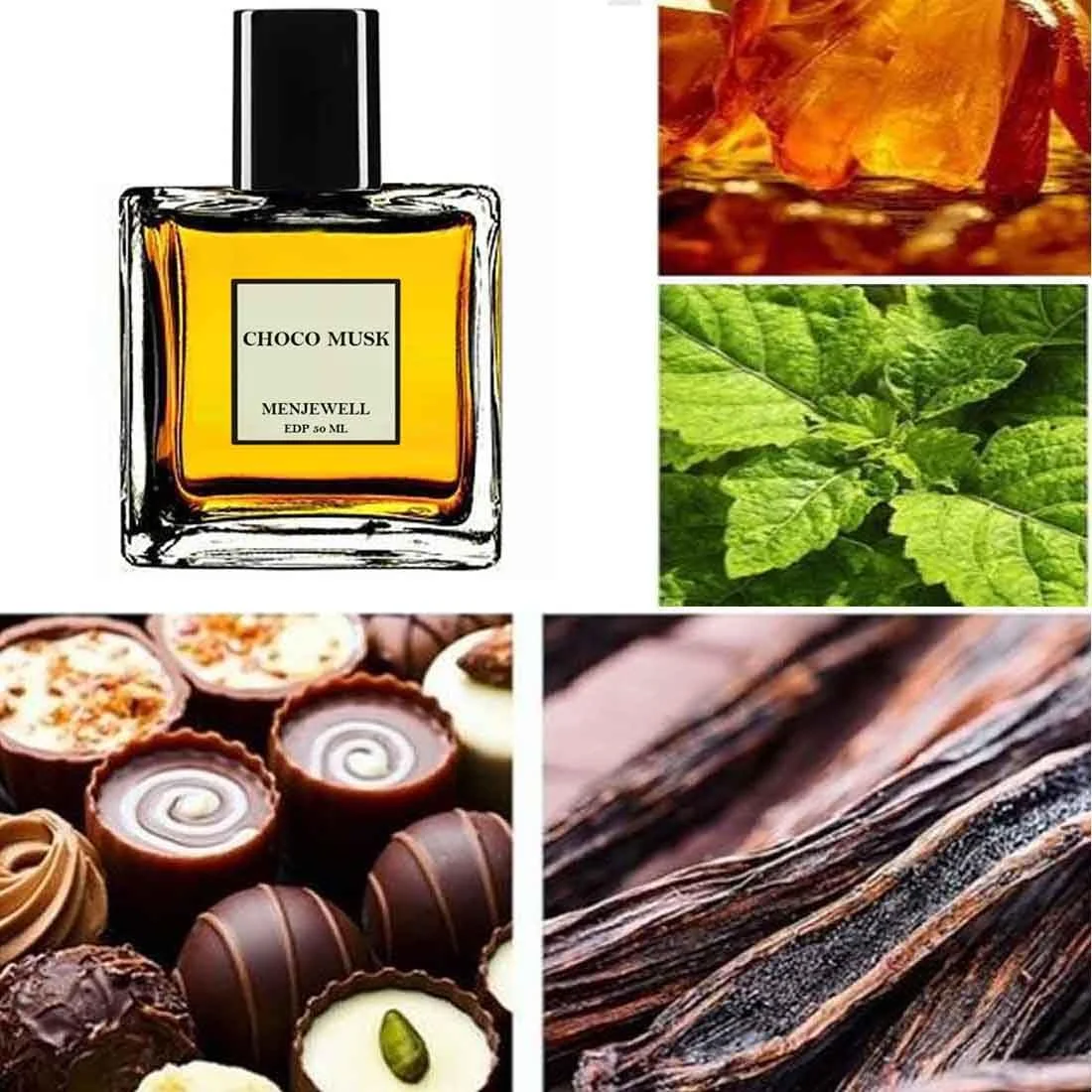 عطر شکلات مشک من جول | رایحه تازه و ماندگار | ادو پرفیوم مردانه | اسپری معطر یونیسکس ایده آل برای استفاده روزانه، شب قرار، هدیه دادن و مناسبت های خاص، 50 میلی لیتر