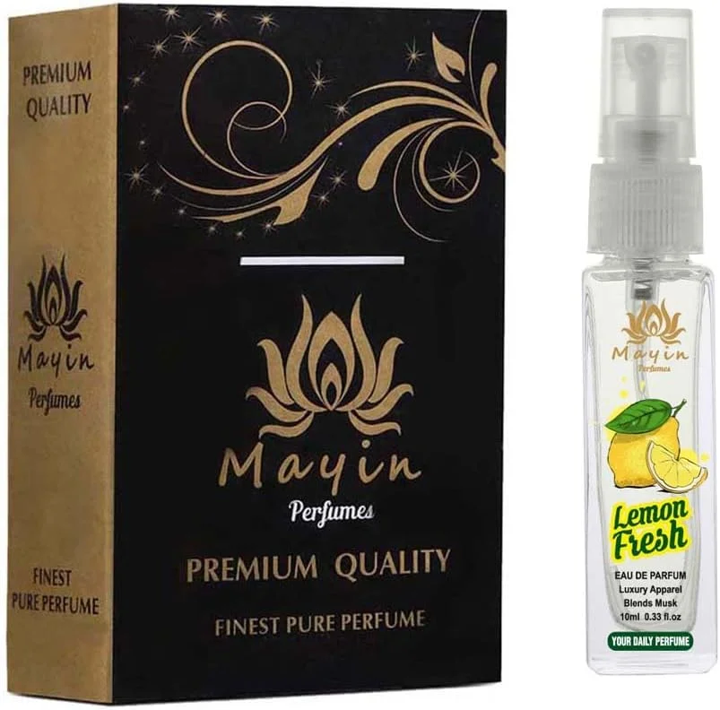 عطر جیبی مردانه و زنانه ماین پرفیومز با رایحه لیمو فرش ادو پرفیوم/اسپری/جیبی 10 میلی لیتر (10 میلی لیتر) عطر جیبی مردانه و زنانه ماین پرفیومز با رایحه لیمو فرش ادو پرفیوم/اسپری/جیبی 10 میلی لیتر (10 میلی لیتر)