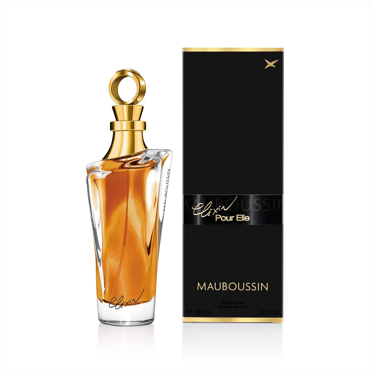 مابوسین - Elixir Pour Elle 100ml (3.3 Fl Oz) - ادو پرفیوم زنانه - رایحه های گلی و شرقی