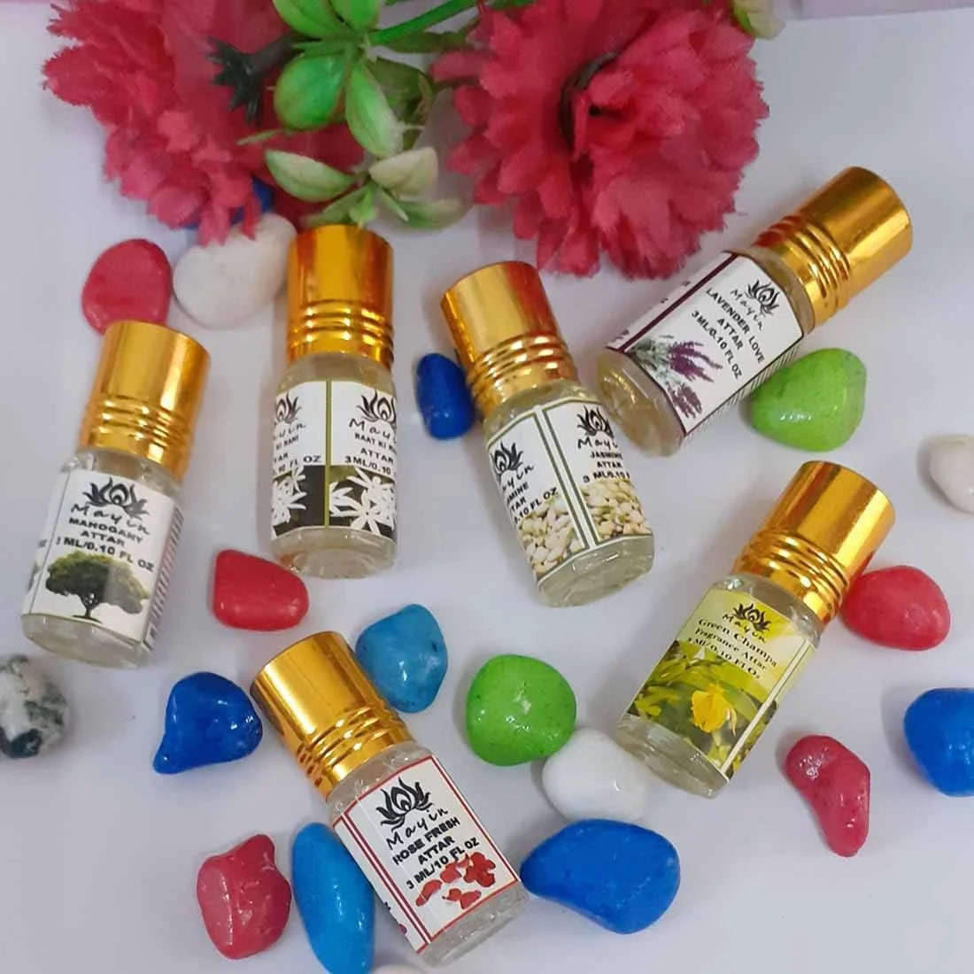 عطر مردانه و زنانه ماین پرفیومز | ست هدیه برای مردان و زنان | عطر با رایحه لوکس و ماندگاری طولانی | بسته هدیه | گلدار | 6*3 میلی لیتر عطر مردانه و زنانه ماین پرفیومز | ست هدیه برای مردان و زنان | عطر با رایحه لوکس و ماندگاری طولانی | بسته هدیه | گلدار | 6*3 میلی لیتر