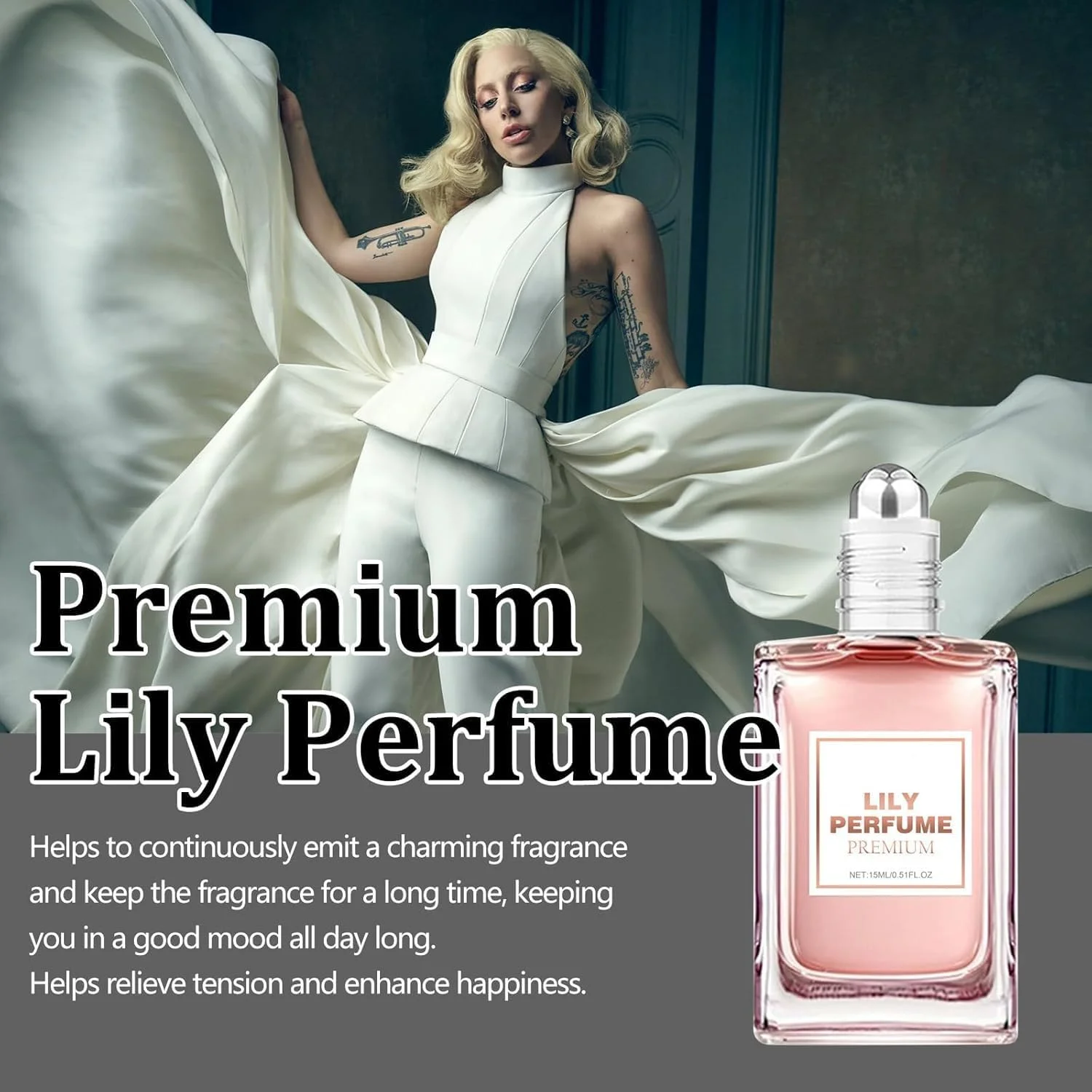 عطر ممتاز لیلی Mazinreem - عطر جذابیت، روغن کلن فرمون ممتاز لیلی برای زنان، رایحه ای تازه، کلاسیک، ماندگار و پاکیزه - (15 میلی لیتر) عطر ممتاز لیلی Mazinreem - عطر جذابیت، روغن کلن فرمون ممتاز لیلی برای زنان، رایحه ای تازه، کلاسیک، ماندگار و پاکیزه - (15 میلی لیتر)