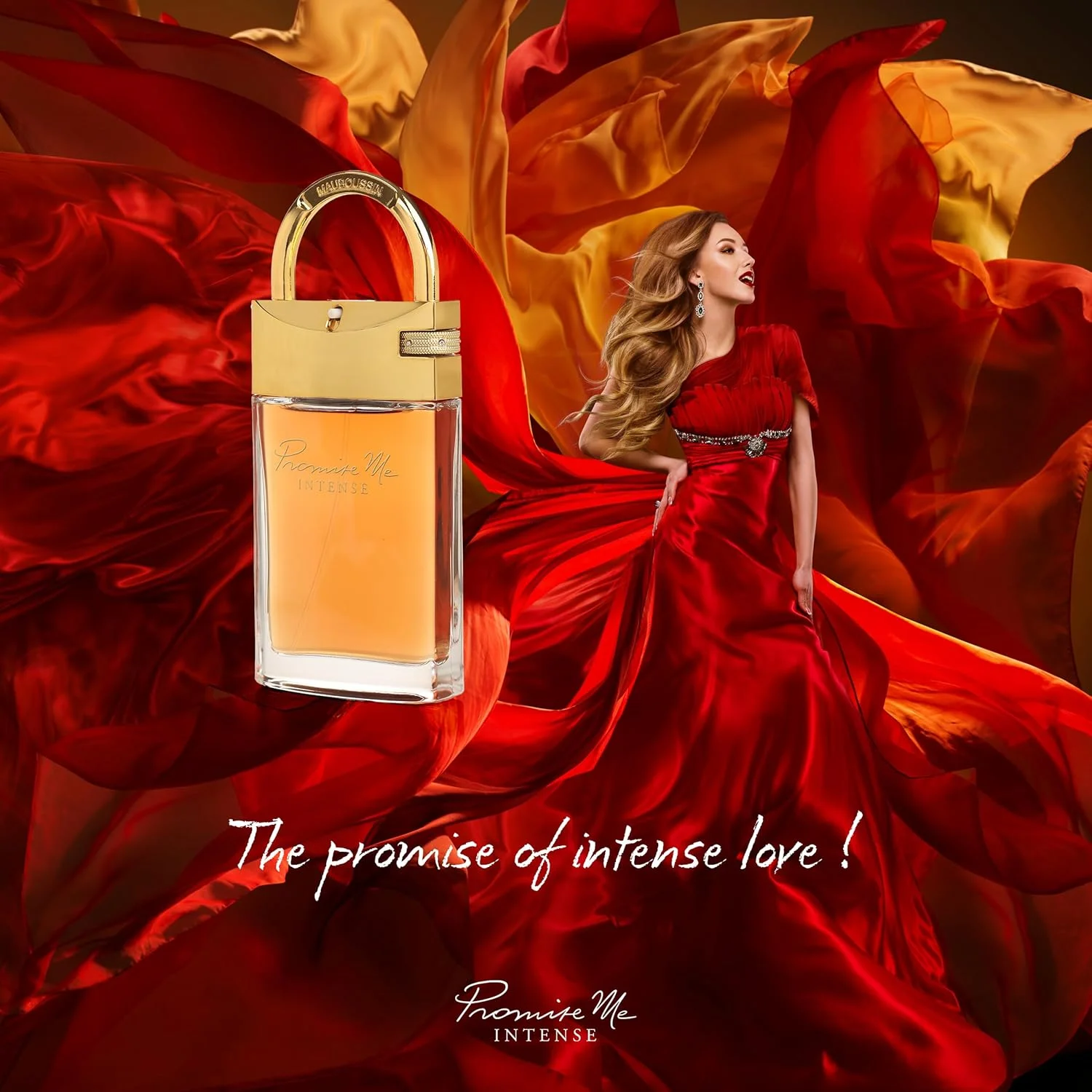 مابوسین - Promise Me Intense 90ml (3 Fl Oz) - ادو پرفیوم زنانه - رایحه های شرقی و گلی مابوسین - Promise Me Intense 90ml (3 Fl Oz) - ادو پرفیوم زنانه - رایحه های شرقی و گلی