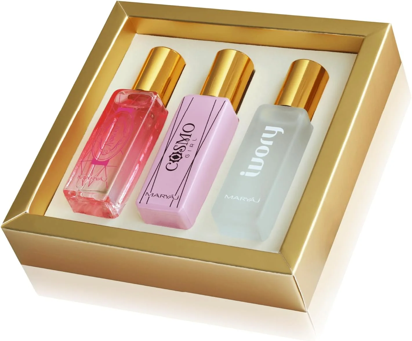 مجموعه مینیاتوری ادو پرفیوم زنانه Maryaj Essence Collection - بسته 3 عددی (هر کدام 20 میلی لیتر) مجموعه مینیاتوری ادو پرفیوم زنانه Maryaj Essence Collection - بسته 3 عددی (هر کدام 20 میلی لیتر)