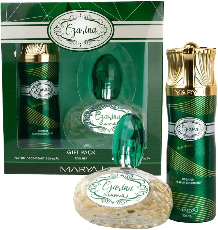 ست هدیه عطر زنانه ماریاژ Czarina (ادو پرفیوم 100 میلی لیتر + اسپری بدن 200 میلی لیتر)