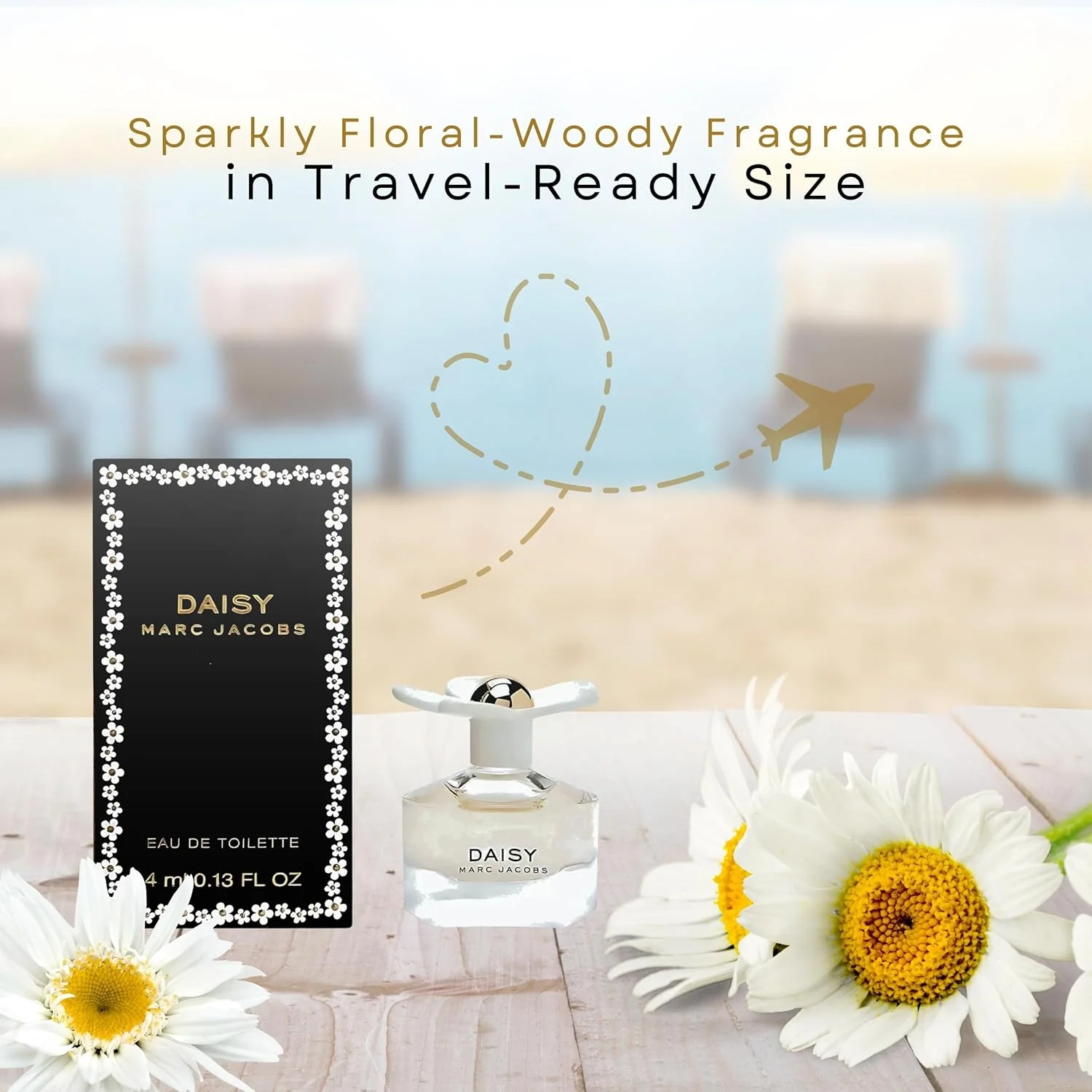 عطر زنانه مارک جاکوبز دیزی ادو تویلت مینی اسپلش، 0.13 اونس عطر زنانه مارک جاکوبز دیزی ادو تویلت مینی اسپلش، 0.13 اونس