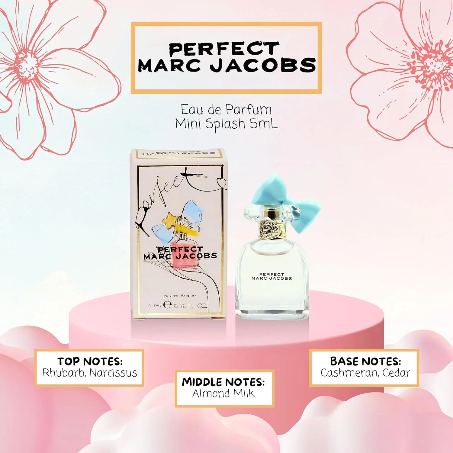 عطر زنانه مارک جاکوبز پرفکت 5 میلی لیتر ادو پرفیوم عطر زنانه مارک جاکوبز پرفکت 5 میلی لیتر ادو پرفیوم
