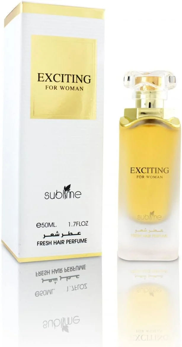 عطر مو زنانه مملکت العود Sublime Exciting، طراوت بخش، 50 میلی لیتر