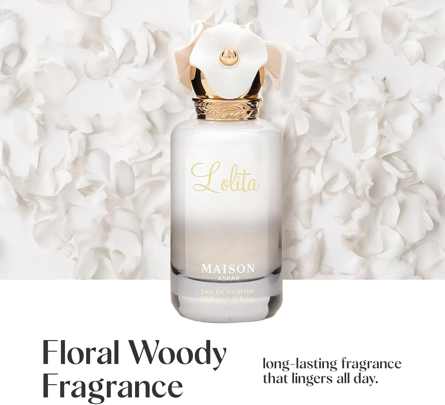 اسپری ادو پرفیوم زنانه Maison Asrar Lolita – عطر لوکس و ماندگار برای زنان | هدیه عالی روز ولنتاین | عطر ممتاز، 100 میلی لیتر اسپری ادو پرفیوم زنانه Maison Asrar Lolita – عطر لوکس و ماندگار برای زنان | هدیه عالی روز ولنتاین | عطر ممتاز، 100 میلی لیتر