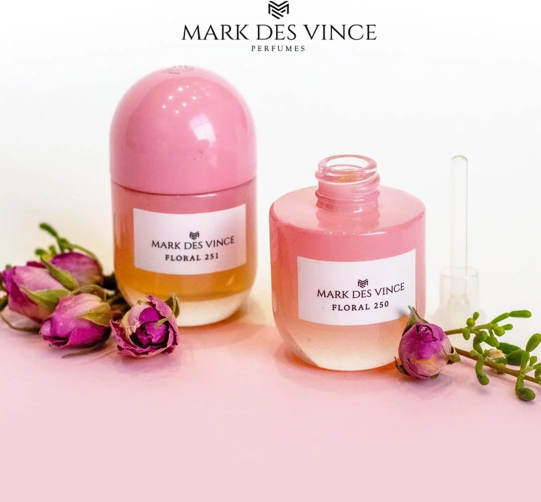 عطر مردانه و زنانه متمرکز M MARK DES VINCE Floral 254، ماندگاری طولانی، مناسب برای هر دو جنس، 15 میلی لیتر عطر مردانه و زنانه متمرکز M MARK DES VINCE Floral 254، ماندگاری طولانی، مناسب برای هر دو جنس، 15 میلی لیتر