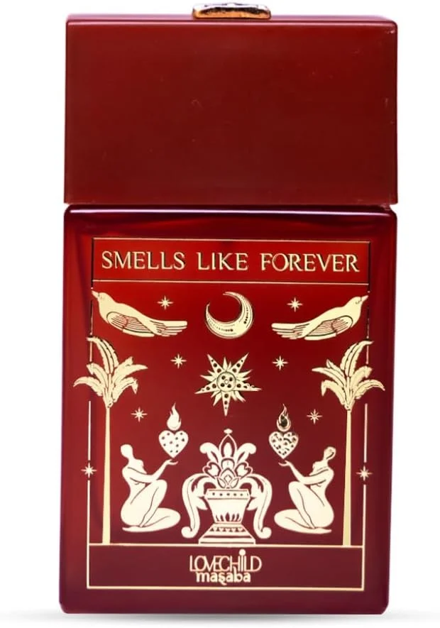 عطر زنانه لوکس LoveChild Masaba Smells Like Forever - ترکیبی ممتاز با ترنج، مشک، فلفل سیاه، عنبر و چوب صندل - رایحه شیرین و تند ماندگار برای زنان مدرن - 100 میلی لیتر