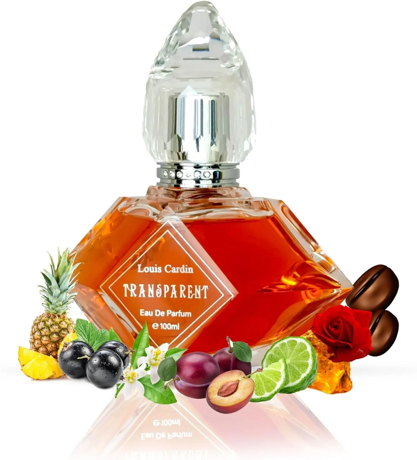 لویی کاردین - عطر زنانه ترنسپرنت، ادو پرفیوم 100 میلی لیتر