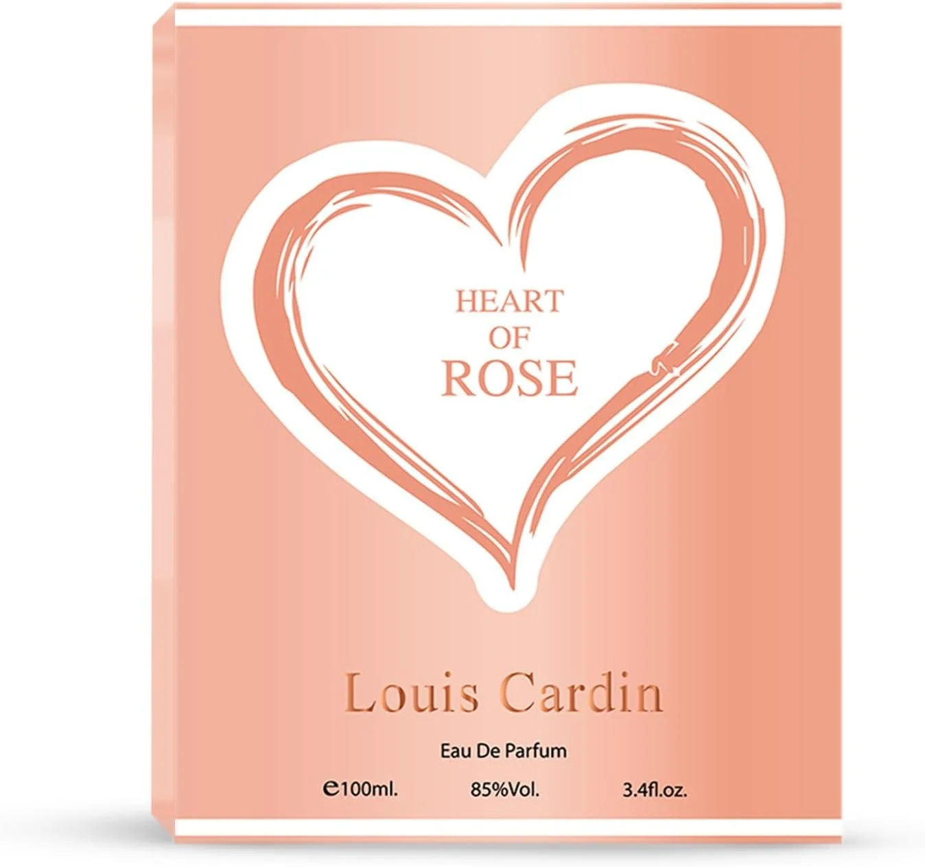 ادو پرفیوم زنانه لویی کاردین مدل Heart Of Rose حجم 100 میلی لیتر