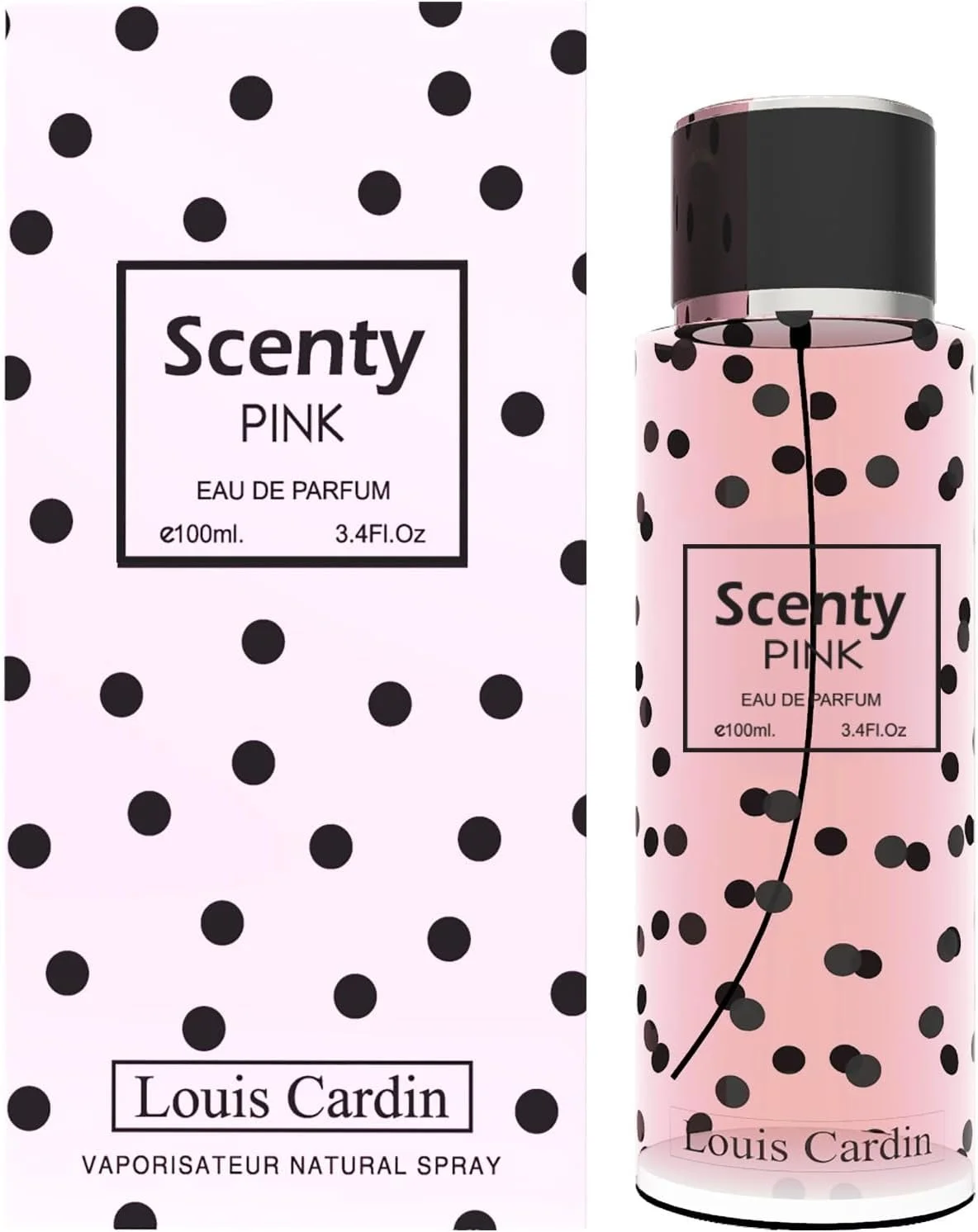 ادو پرفیوم زنانه لویی کاردین مدل Scenty Pink حجم 100 میلی لیتر