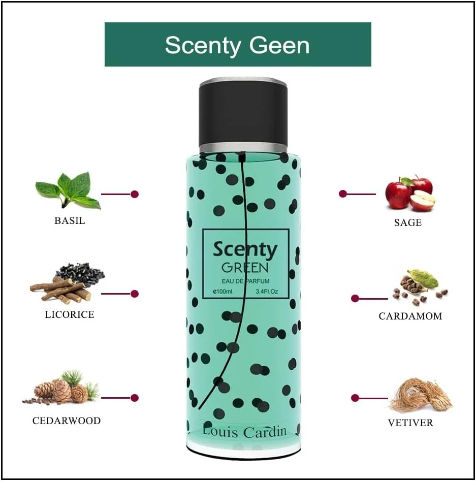 عطر زنانه لویی کاردین سنتی گرین ادو پرفیوم 100 میلی لیتر عطر زنانه لویی کاردین سنتی گرین ادو پرفیوم 100 میلی لیتر