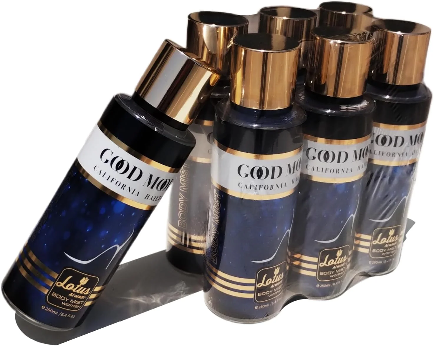 ست هدیه 6 عددی بادی میست زنانه لوتوس الوادی، رایحه Good Mood، مجموعه Signature، 250 میلی لیتر