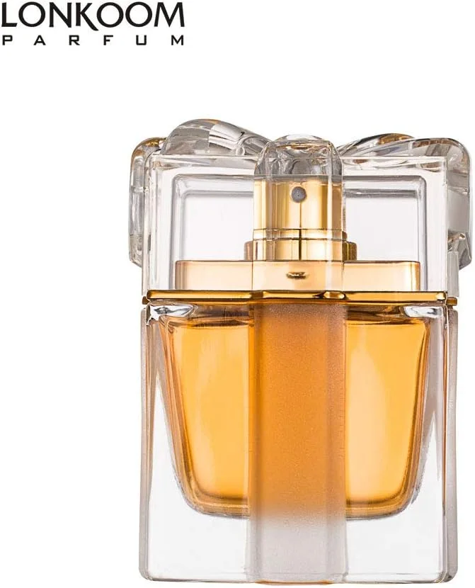 ادکلن زنانه حلال LONKOOM HALAL EDP با رایحه شیرین و میوه ای، اسپری ضد باکتریایی A WISH GOLD 100ml