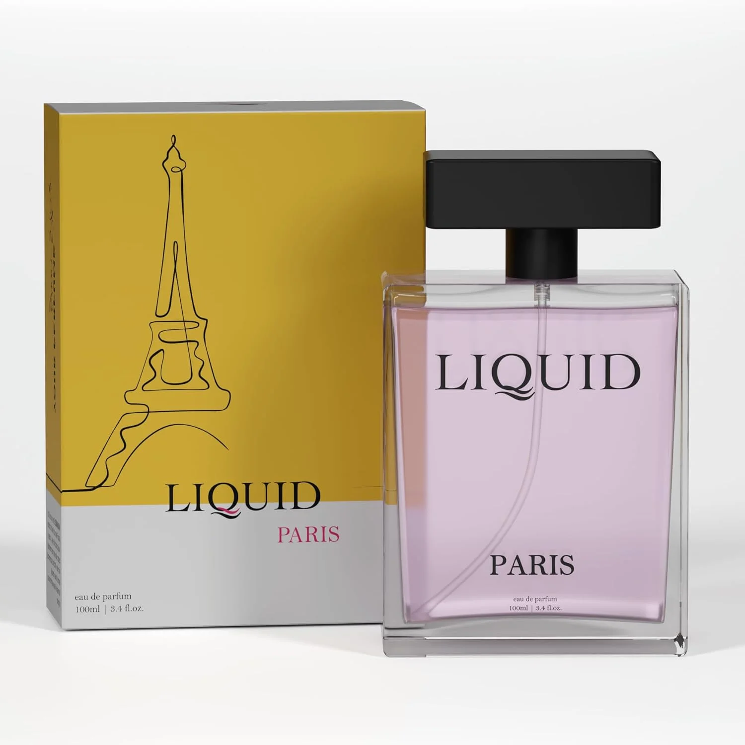 عطر زنانه LIQUID Luxury Paris، حجم 100 میلی لیتر - رایحه ممتاز با ماندگاری طولانی، رایحه زنانه ظریف با نت های گلی و میوه ای، مناسب برای شب های قرار، هدیه ای ایده آل برای زنان عطر زنانه LIQUID Luxury Paris، حجم 100 میلی لیتر - رایحه ممتاز با ماندگاری طولانی، رایحه زنانه ظریف با نت های گلی و میوه ای، مناسب برای شب های قرار، هدیه ای ایده آل برای زنان