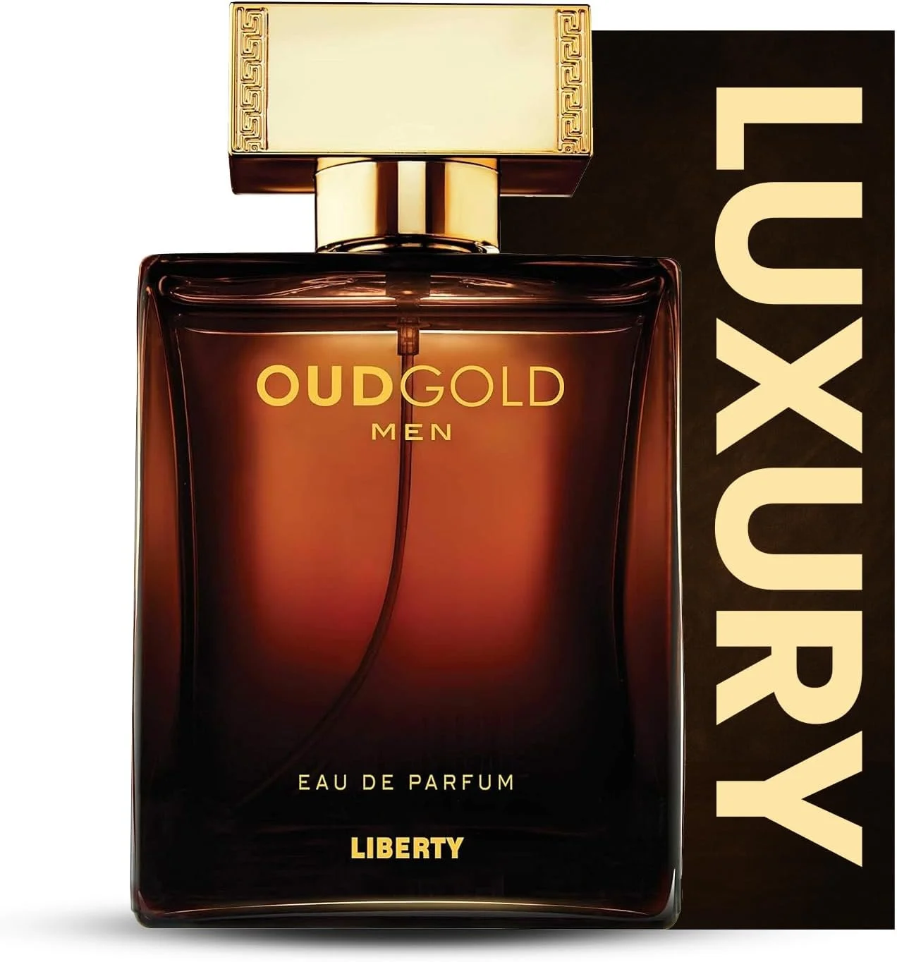 عطر اسپری تابستانی مردانه و زنانه Liberty Luxury Oud OudGold Premium (50 میلی لیتر / 1.7 اونس)، ادو پرفیوم (EDP)، طراحی شده در فرانسه، ماندگاری طولانی، رایحه چوبی