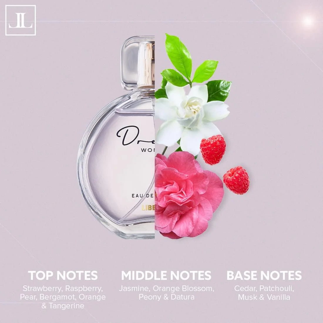 عطر زنانه لیبرتی، 100 میلی لیتری Dream Perfumes، عطر ماندگار ادو پرفیوم، رایحه گل های لوکس برای روز زن، روز مادر، اسپری عطر تابستانی عطر زنانه لیبرتی، 100 میلی لیتری Dream Perfumes، عطر ماندگار ادو پرفیوم، رایحه گل های لوکس برای روز زن، روز مادر، اسپری عطر تابستانی