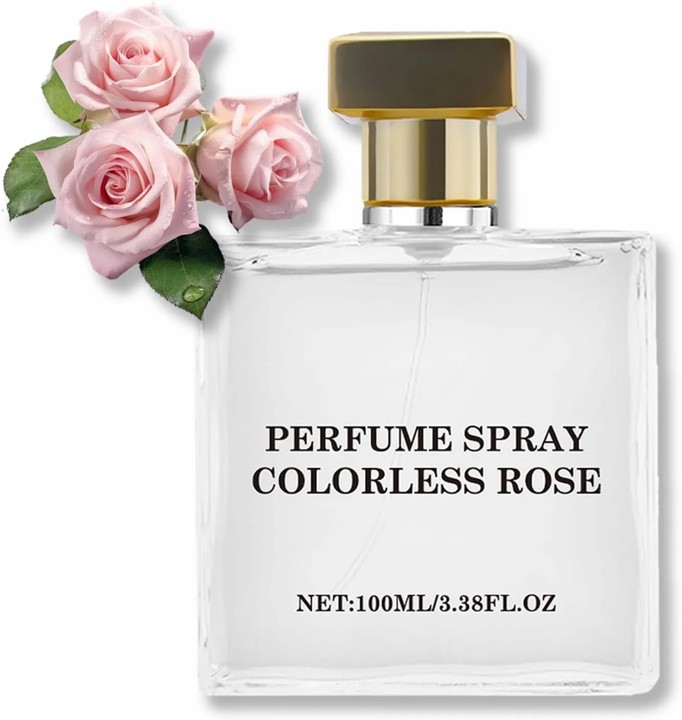 عطر زنانه با رایحه رز LBOYLOVE®، اسپری عطر فرمونی ماندگار برای مو و بدن، عطر با رایحه شیرین گل، 100 میلی لیتر / 3.38 Fl.OZ