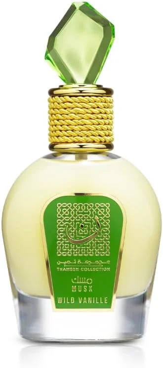 عطر ادو پرفیوم زنانه لطافه ثمین کالکشن ماسک وایلد وانیل 100 میلی لیتر