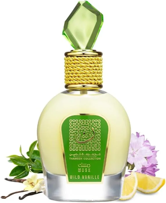 عطر ادو پرفیوم زنانه لطافه ثمین کالکشن ماسک وایلد وانیل 100 میلی لیتر عطر ادو پرفیوم زنانه لطافه ثمین کالکشن ماسک وایلد وانیل 100 میلی لیتر