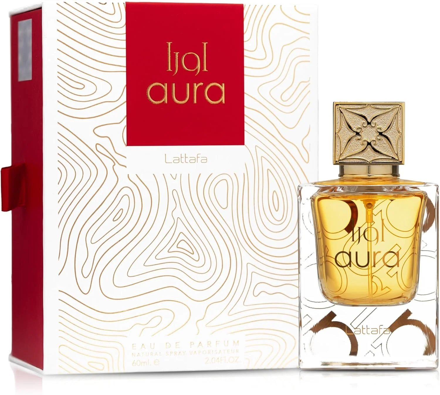 عطر زنانه لطافه Aura ادو پرفیوم 60 میلی لیتر عطر زنانه لطافه Aura ادو پرفیوم 60 میلی لیتر