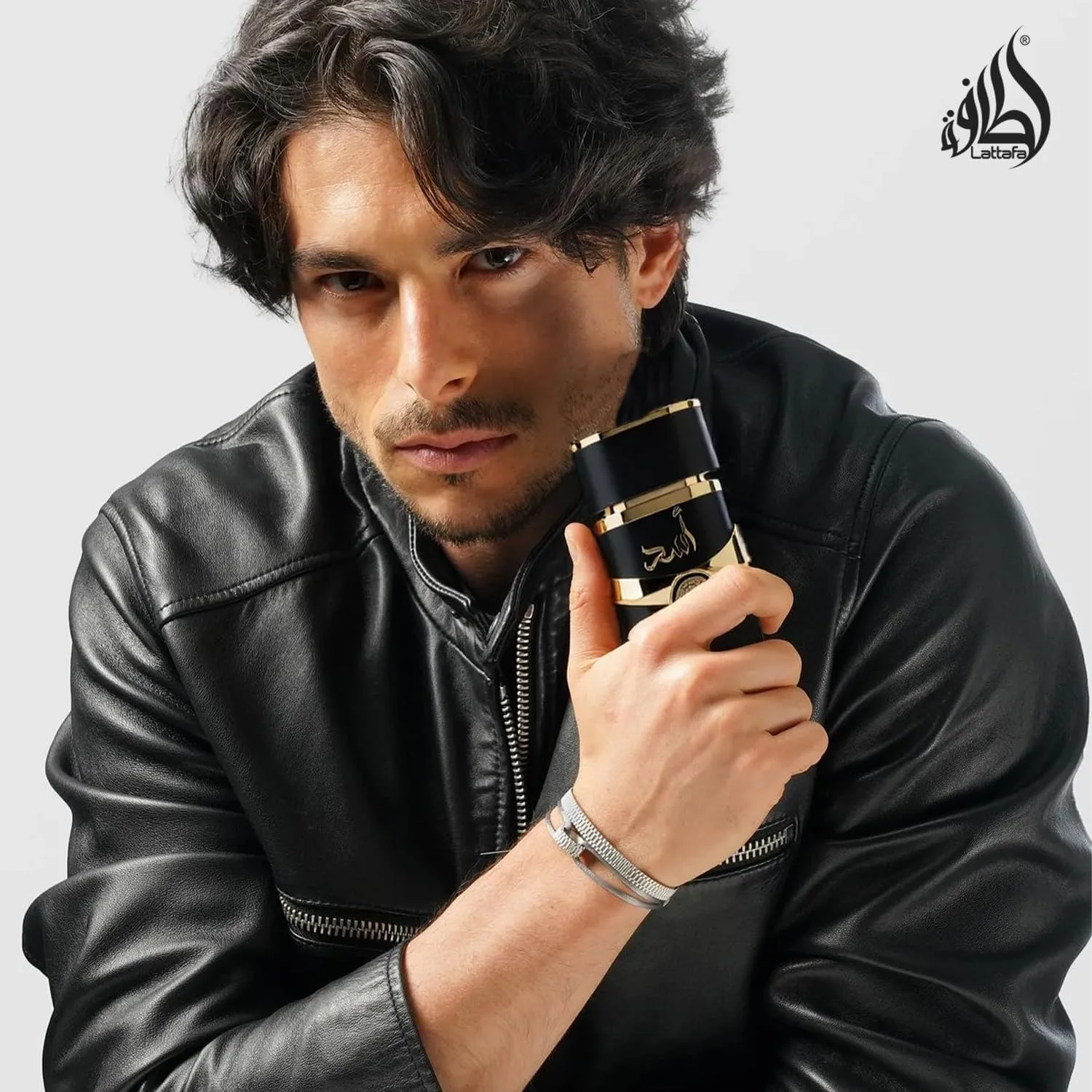 عطر وارداتی لوکس و ماندگار لطافه اسد، عطر عود و مشک با طراوت ممتاز، ادو پرفیوم 100 میلی لیتر، عطر یونیسکس (بسته 1 عددی)