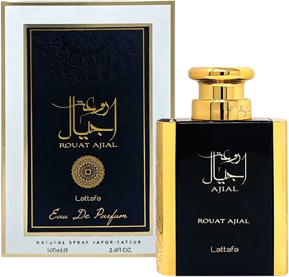 عطر لطافه روات اجیال با ماندگاری طولانی، رایحه عود و مشک، ادو پرفیوم وارداتی ممتاز برای مردان و زنان 100 میلی لیتر (بسته 1 عددی)