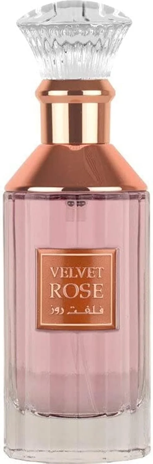 ادکلن لطافه Velvet Rose ماندگاری طولانی مردانه و زنانه ادو پرفیوم 100 میلی لیتر