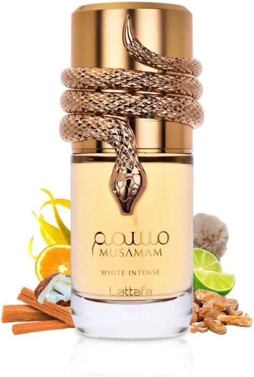 ادکلن لطافه Musamam White Intense Eau de Parfum унисекс 100 میلی لیتر ادکلن لطافه Musamam White Intense Eau de Parfum унисекс 100 میلی لیتر