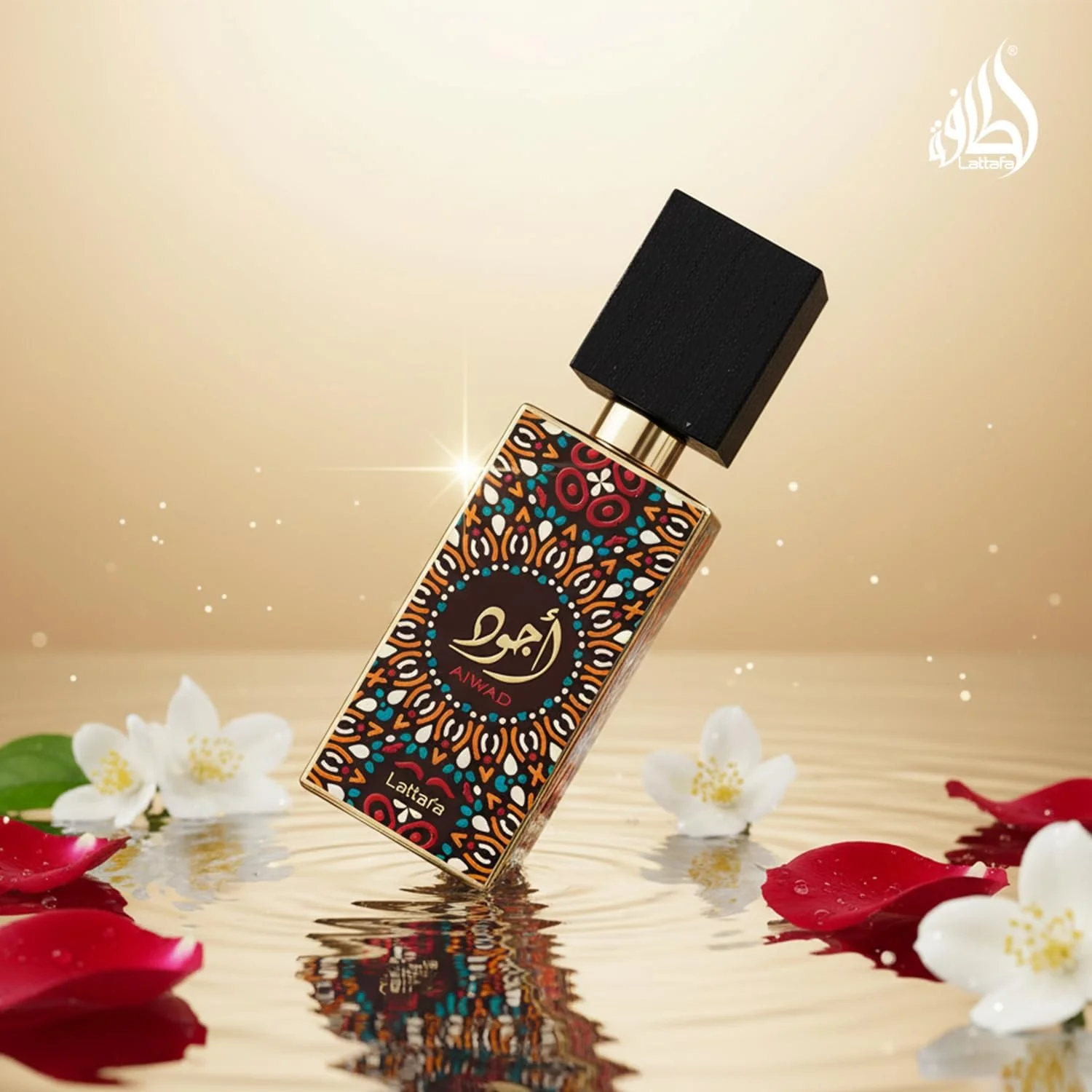 عطر ادو پرفیوم ماندگار لطافه اجواد مردانه و زنانه 60 میلی لیتر