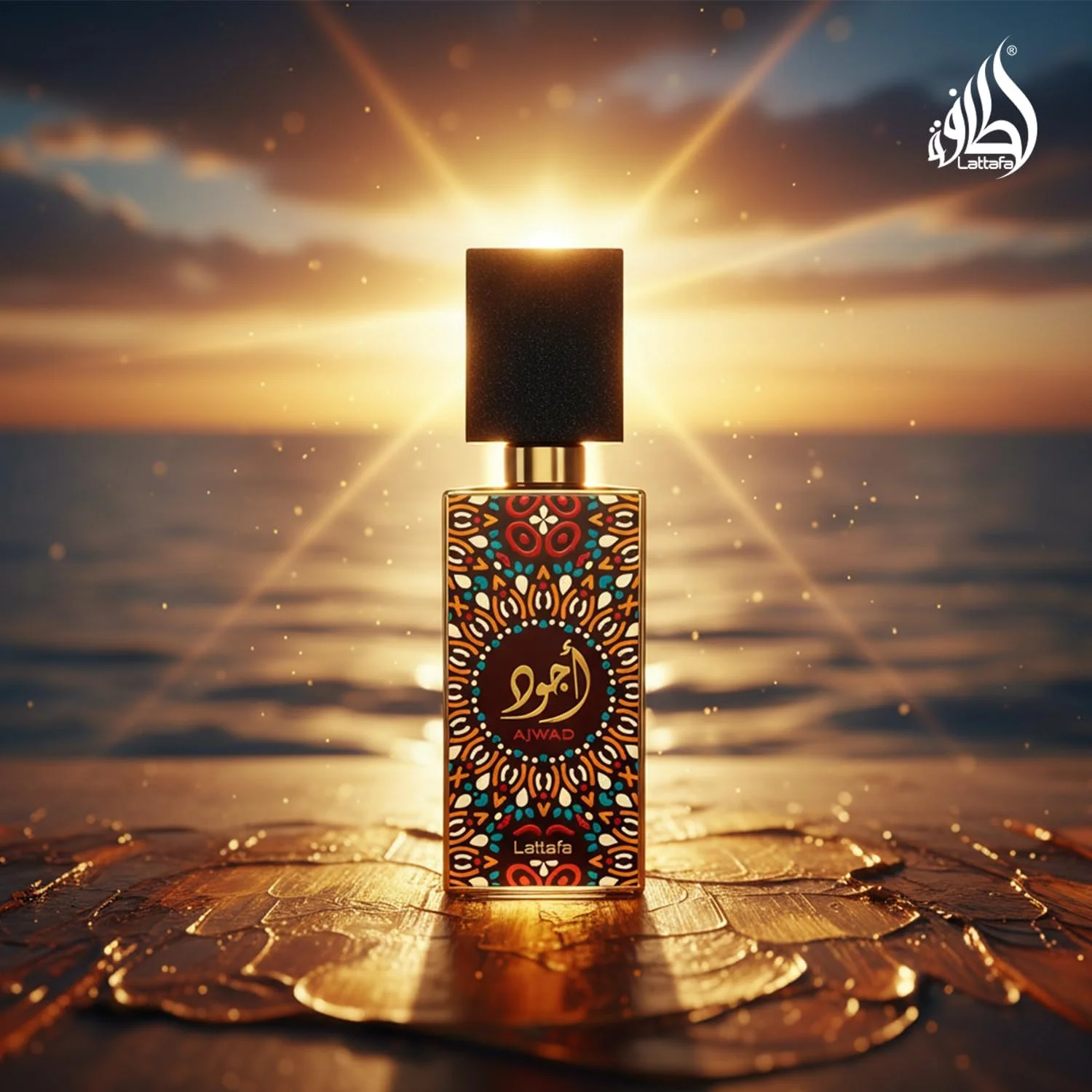 عطر ادو پرفیوم ماندگار لطافه اجواد مردانه و زنانه 60 میلی لیتر