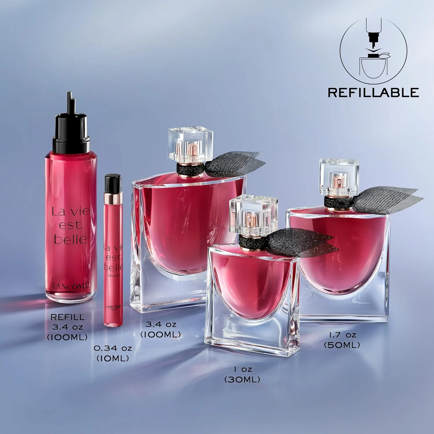 ادو پرفیوم زنانه لانکوم La Vie Est Belle L'Elixir - رایحه ماندگار با تمشک، بنفشه و کره کاکائو - عطر گلی زنانه - 50 میلی لیتر ادو پرفیوم زنانه لانکوم La Vie Est Belle L'Elixir - رایحه ماندگار با تمشک، بنفشه و کره کاکائو - عطر گلی زنانه - 50 میلی لیتر