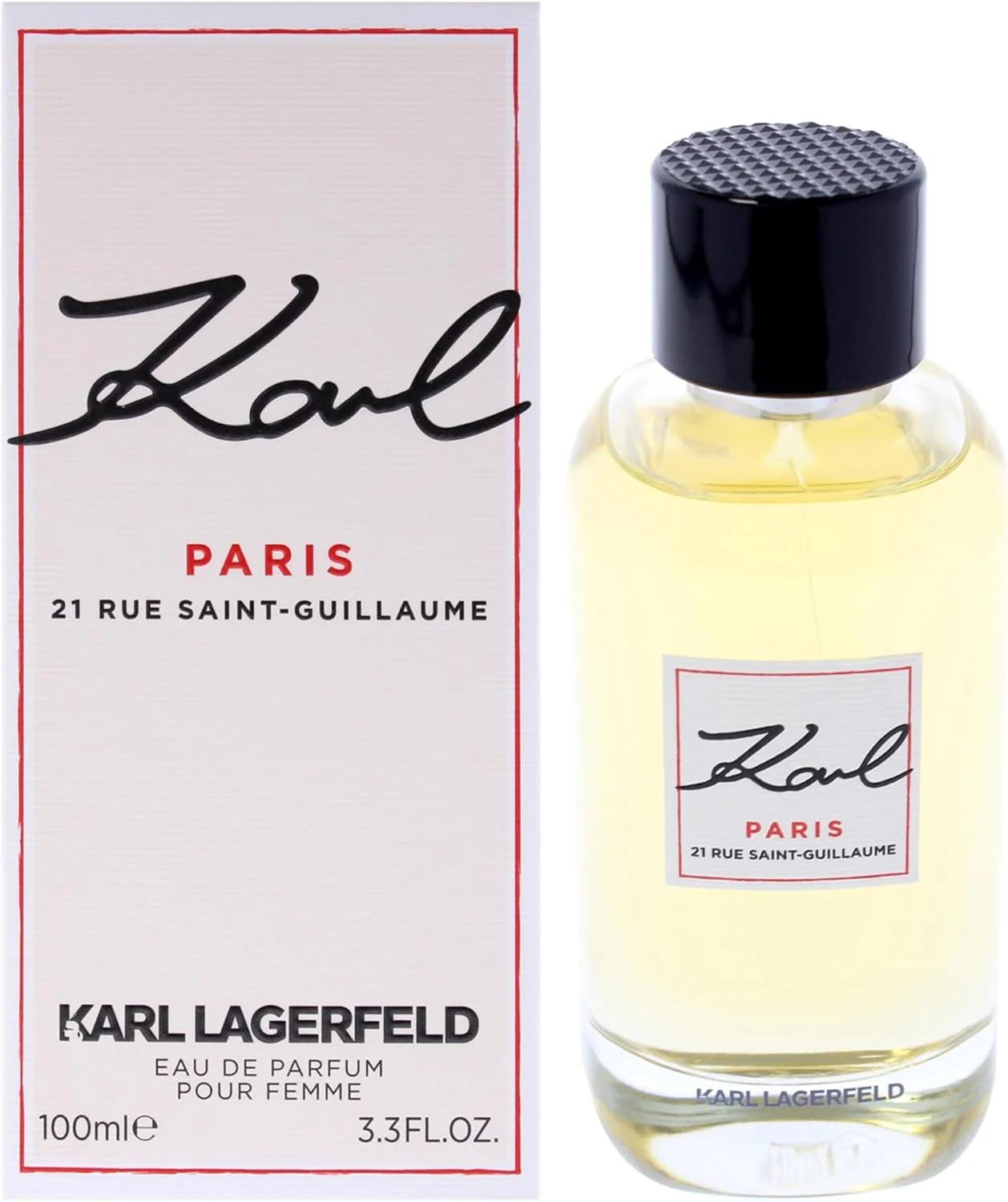 عطر زنانه کارل لاگرفلد کارل پاریس 21 Rue Saint Guillaume ادو پرفیوم 100 میلی لیتر