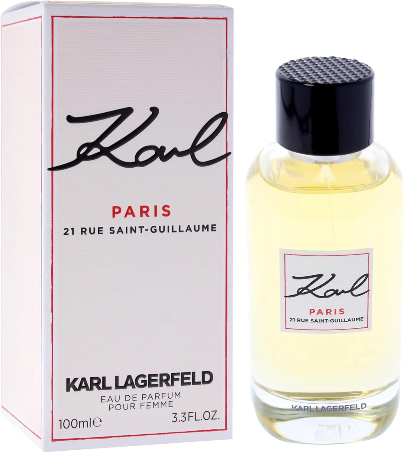 عطر زنانه کارل لاگرفلد کارل پاریس 21 Rue Saint Guillaume ادو پرفیوم 100 میلی لیتر