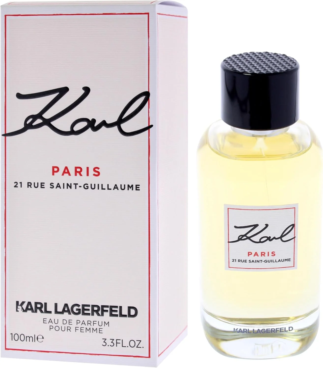 عطر زنانه کارل لاگرفلد کارل پاریس 21 Rue Saint Guillaume ادو پرفیوم 100 میلی لیتر